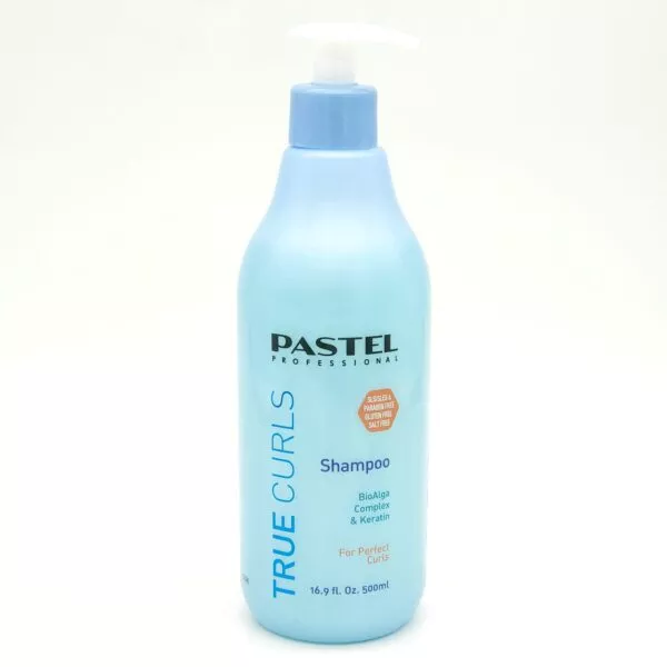שמפו קרטין ללא מלחים  לשיער מתולתל 500 מ”ל Pastel